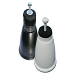 KIT 4 PZ. PIEDINO A PAVIMENTO NERO
