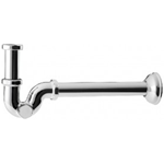 SIFONE A S IN OTTONE CROMATO  Ø 26 GHIERA Ø 1"