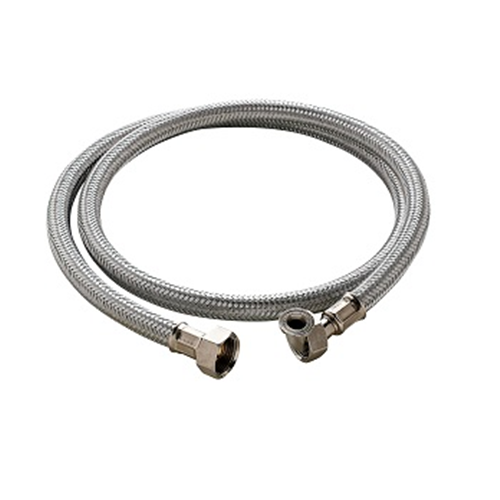 TUBO CARICO LAVATRICE ACCIAIO CM.200