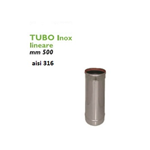 TUBO INOX M.P. mm 500 d. 80 A316 (FIG. 2)