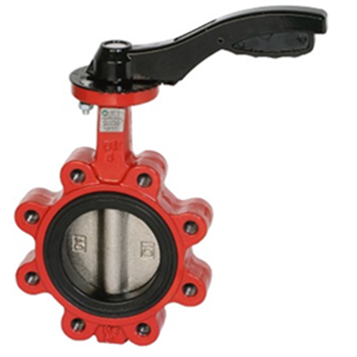 VALV. FARF. T/LUG DN 125 POL G25 EPD316