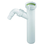 ATTACCO LAVATRICE PVC 1" 1/2 X 40 B.CO