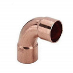 CURVA ACR 90° IN RAME F/F PER TUBO DA 1"-1/8 (28,58)