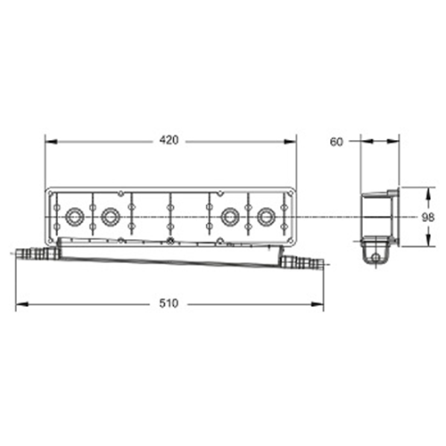 WALLBOX MODULO PREDISP C/GALLEGG cm42