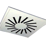 DIFFUSORE QUADRATO L.400