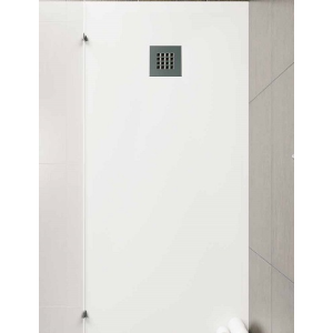 PIATTO DOCCIA 80X100 BIANCO IN PIETRA