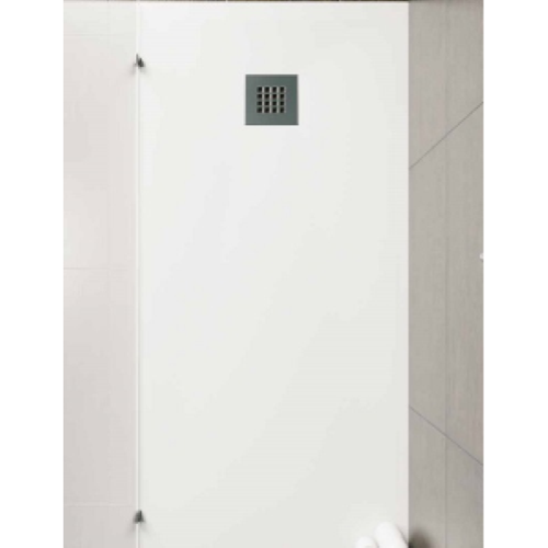 PIATTO DOCCIA 80X100 BIANCO IN PIETRA