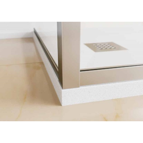 PIATTO DOCCIA 80X100 BIANCO IN PIETRA