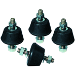 KIT DA 4 ANTIVIBRANTI PER CONDIZIONATORI 35X50 MM.