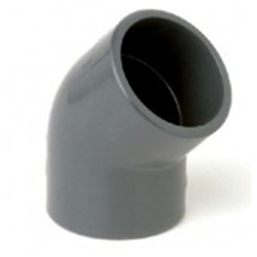 GOMITO PVC 45° Ø 125