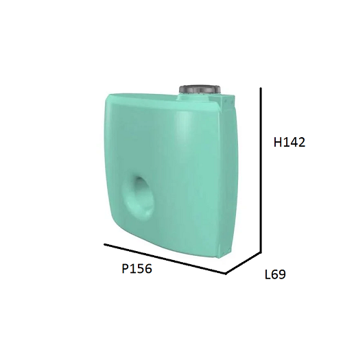 SERBATOIO POLIET. NSQ 1000 TELCOM