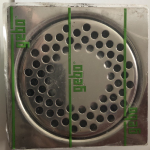 PILETTA INOX VERTICALE 150X150 TUTTA INOX USCITA Ø 50