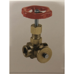 Valvola portamanometro con vite di azzeramento strumento - CLASSE 3000 - Ø 1/4"