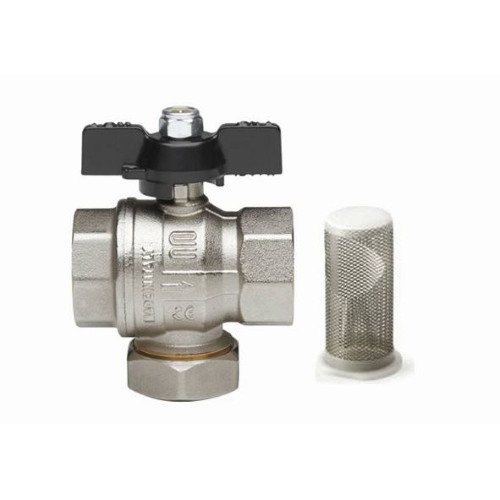 VALVOLA SFERA CON FILTRO INTEGRATO Ø 1/2