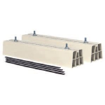 KIT STAFFE PER CONDIZ. A PAVIM. P.V.C. CM. 45