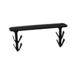 CLIP DI FISSAGGIO RETE V-CLIP04 L.88 H.28 (CF. 100PZ)