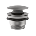 PILETTA CLICK CLACK UNIVERSALE 316L SPAZZOLATO 1" 1/4