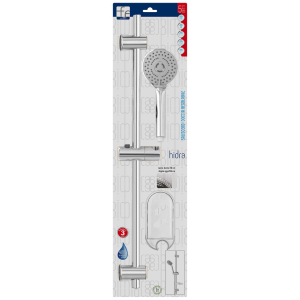 SALISCENDI REGOLABILE CON DOCCETTA TONDA E MENSOLA 